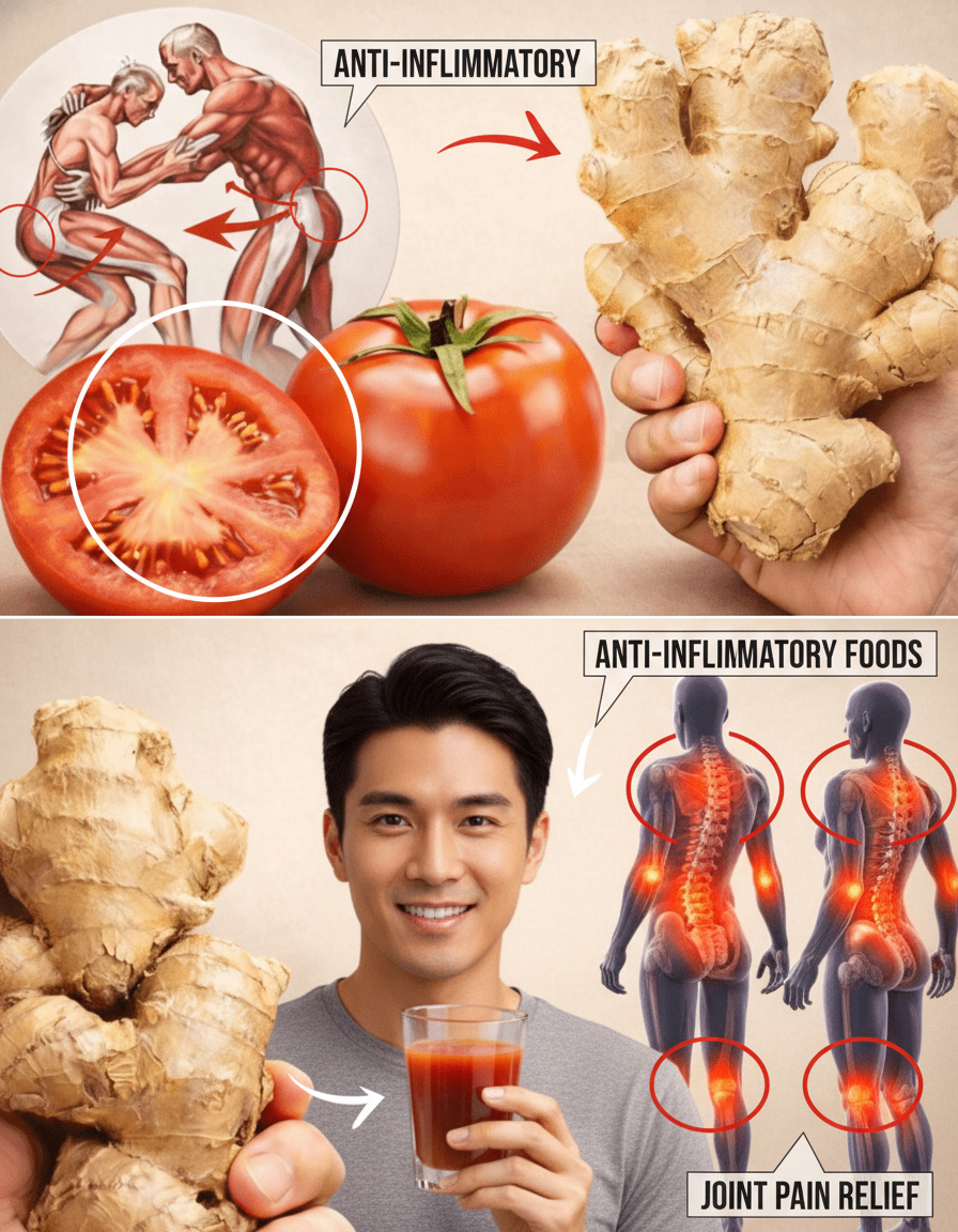 Ginger & Tomato: Your Natural Recipe for Sustained Energy and Vitality