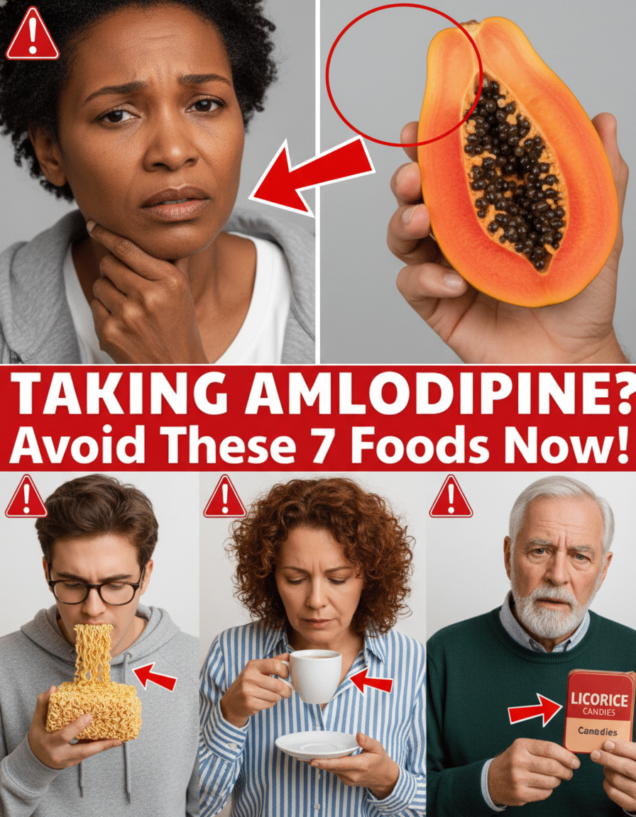 Amlodipine and Your Diet: 7 Foods That Can Intensify Side Effects (Plus Smart Swaps for Relief)