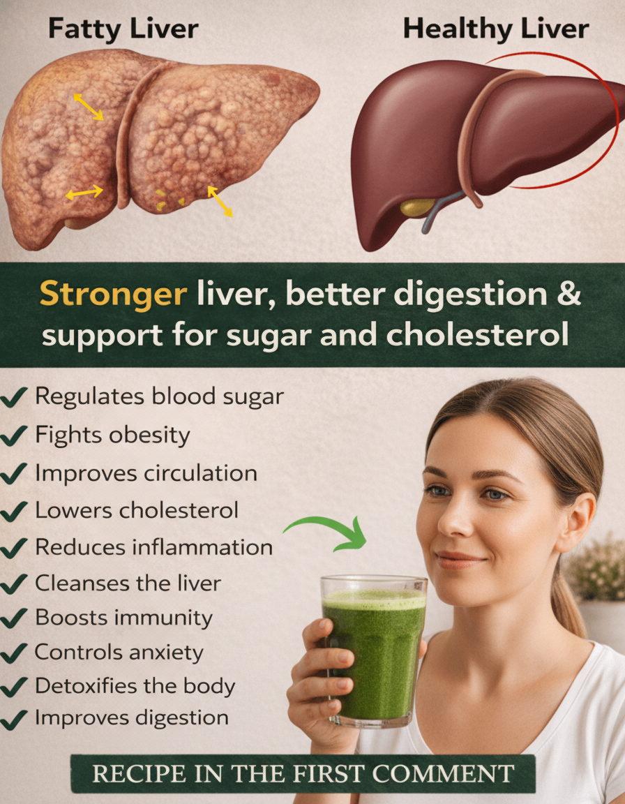 Unlock Natural Wellness: How a Simple Green Drink Can Support Healthy Blood Sugar, Joint Comfort, and Liver Function