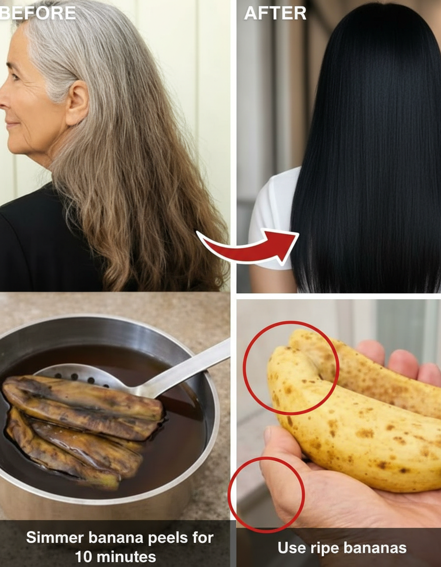 Unlocking Banana Peel Secrets: Natural Habits for Radiant Hair Health and Shine