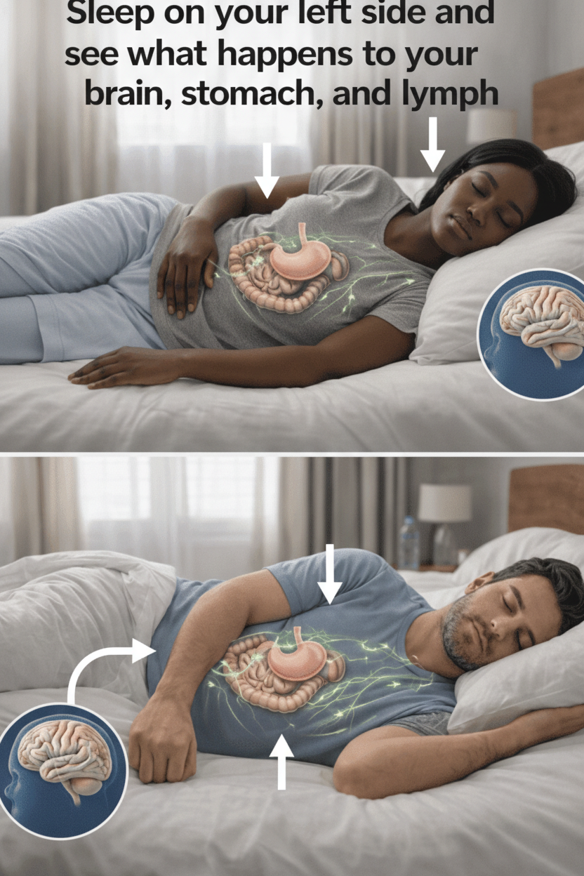 Unlocking Wellness: The Science-Backed Advantages of Left-Side Sleeping for Enhanced Brain Health, Digestion, and Lymphatic Flow