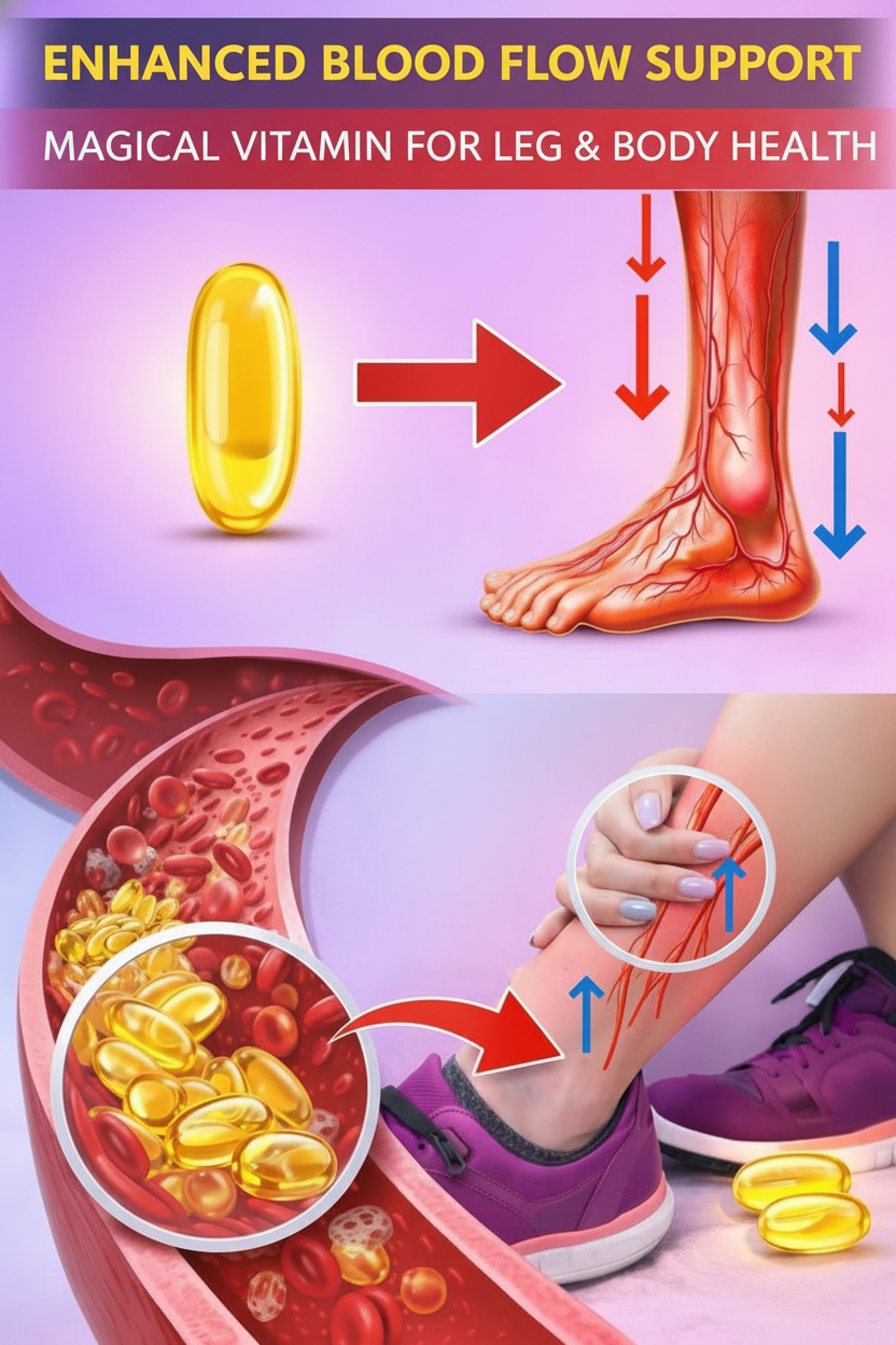 Seniors, Reclaim Light & Pain-Free Legs: Discover the Essential Vitamin for Enhanced Circulation and Natural Clot Prevention