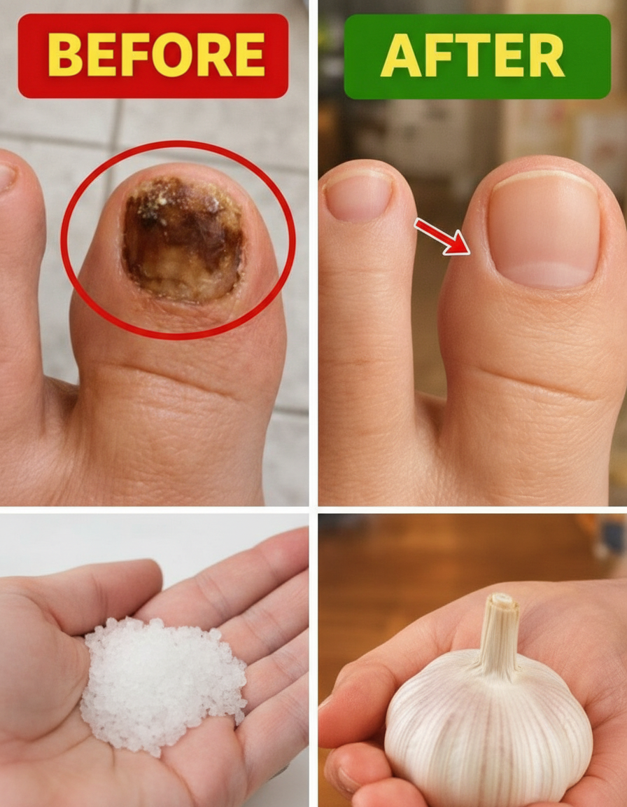 Natural Toenail Care: Harnessing Garlic and Salt for Healthier-Looking Nails