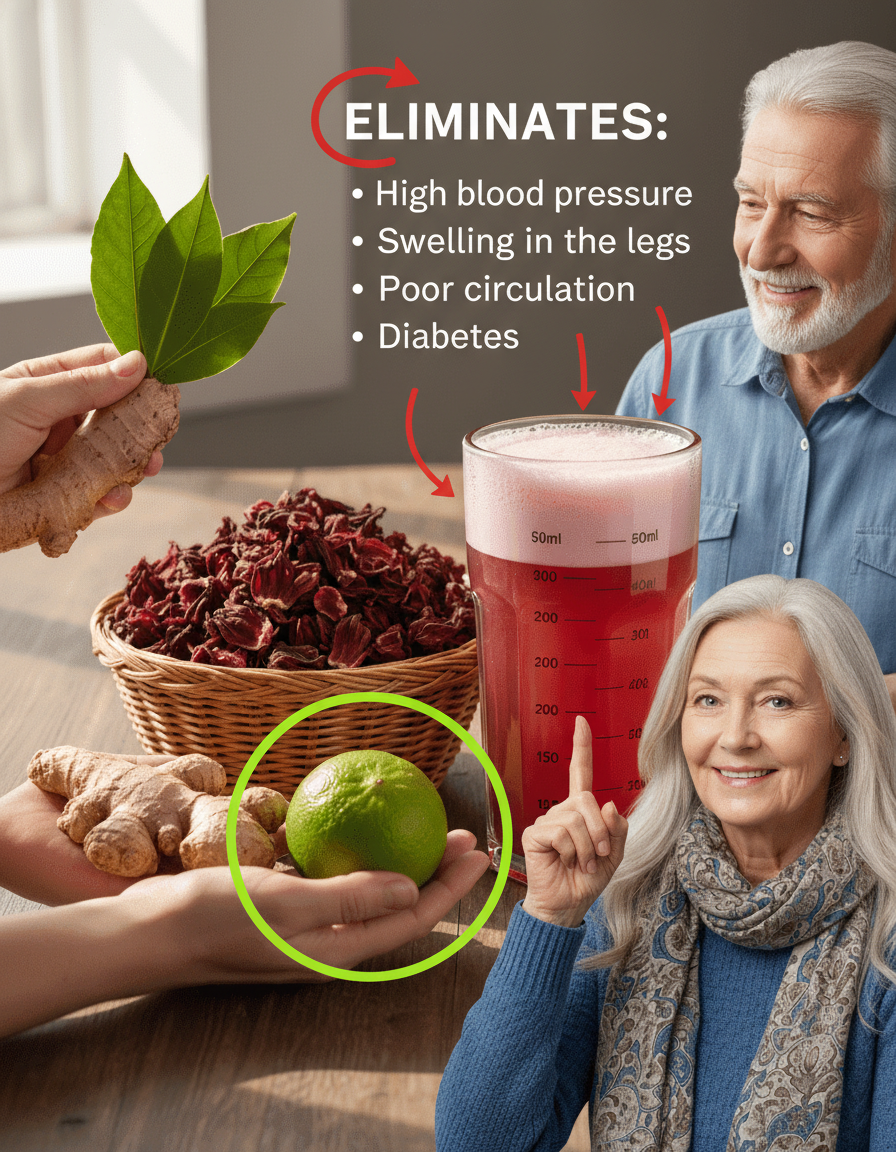 Elevate Your Wellness: A Refreshing Hibiscus Tea with Ginger, Bay Leaves, and Lime Recipe