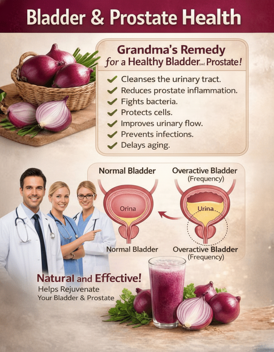 Ease Frequent Nighttime Urination: A Simple Onion Infusion for Bladder and Prostate Comfort