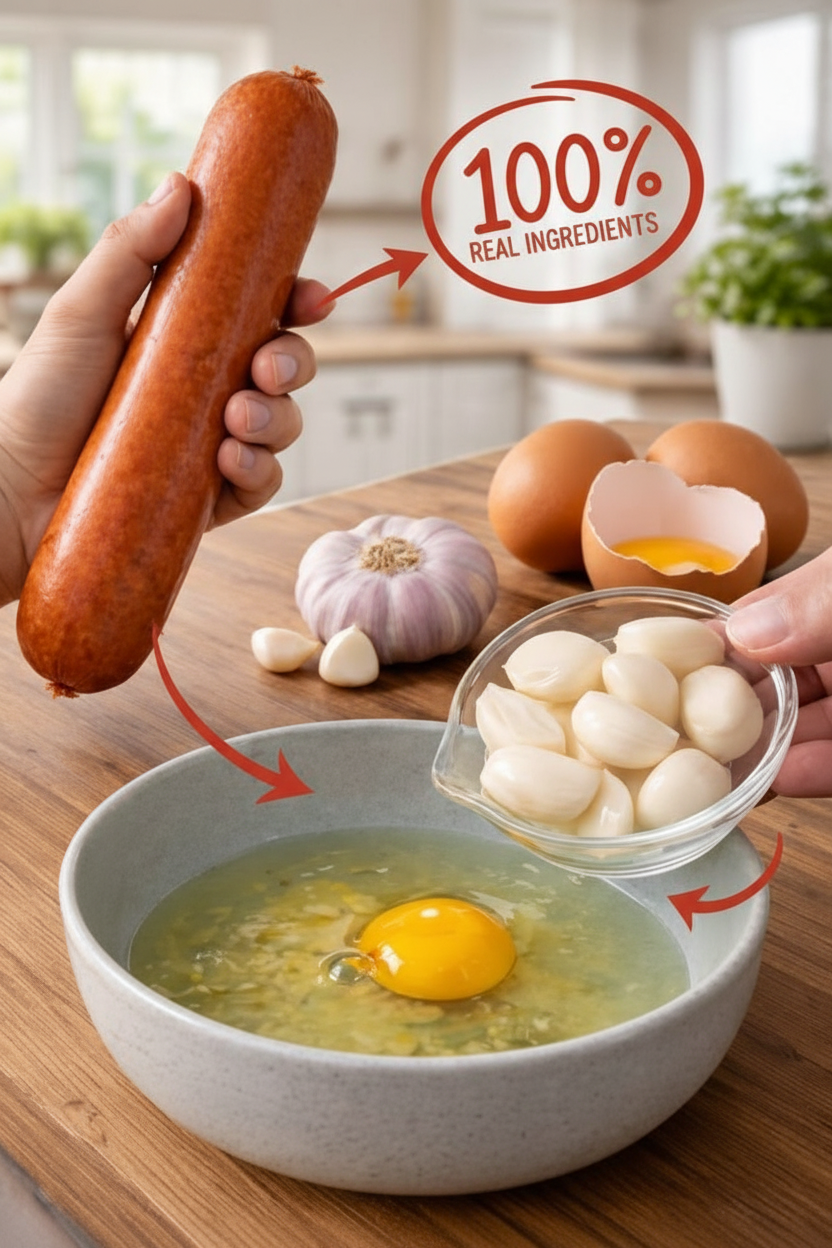 Egg + Garlic + Honey “Vitality Elixir” Mix: 2-Min Blend That Boosts Energy 25%, Immunity 37% & Transforms Health in 7 Days