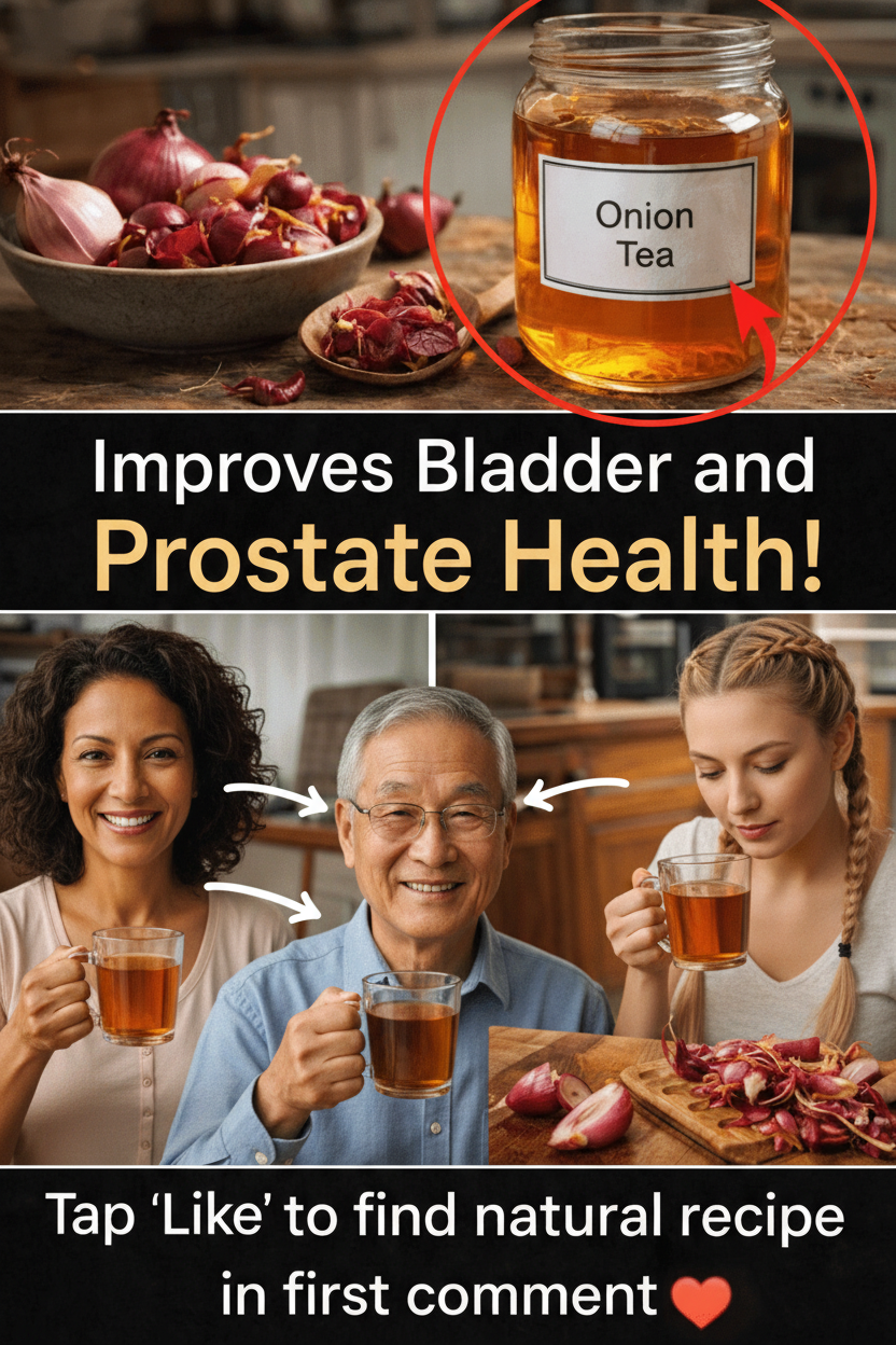Natural Bladder Cleanse & Prostate Support: An Easy Onion Peel Tea Recipe for Men Over 40