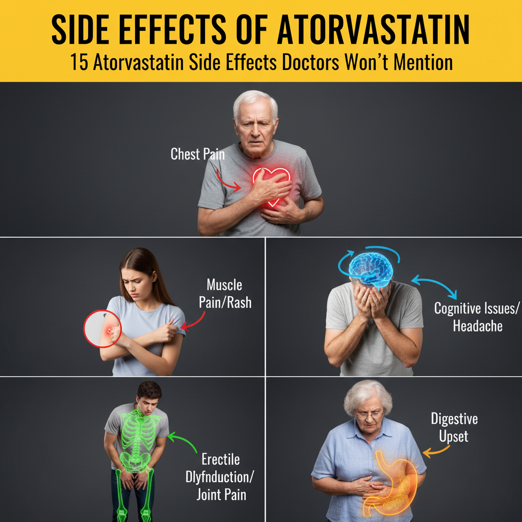 Unveiling Atorvastatin's Lesser-Known Side Effects: A Comprehensive Guide to Recognition and Management