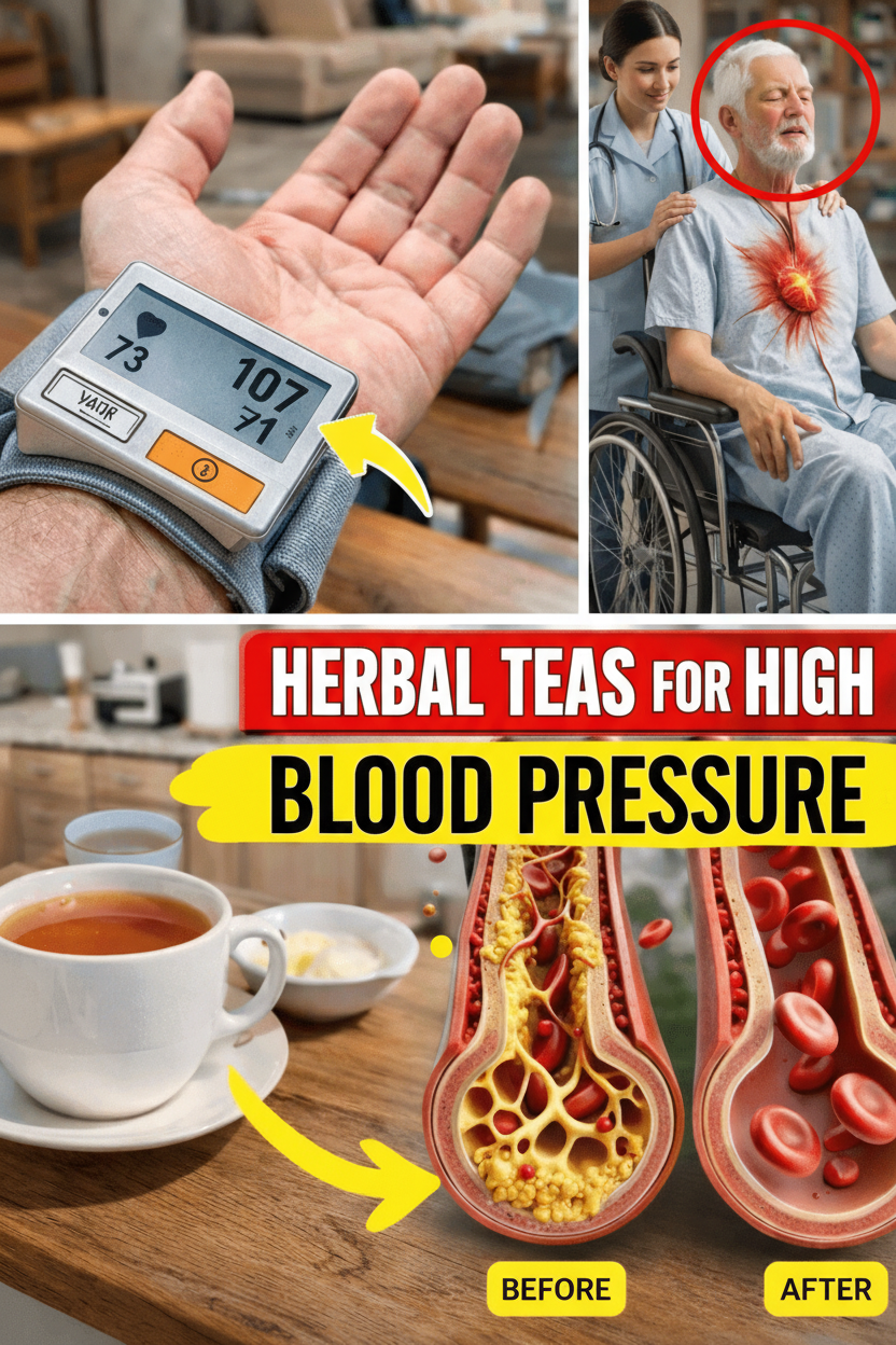 8 Herbal Teas for Natural Blood Pressure Support and Enhanced Arterial Wellness