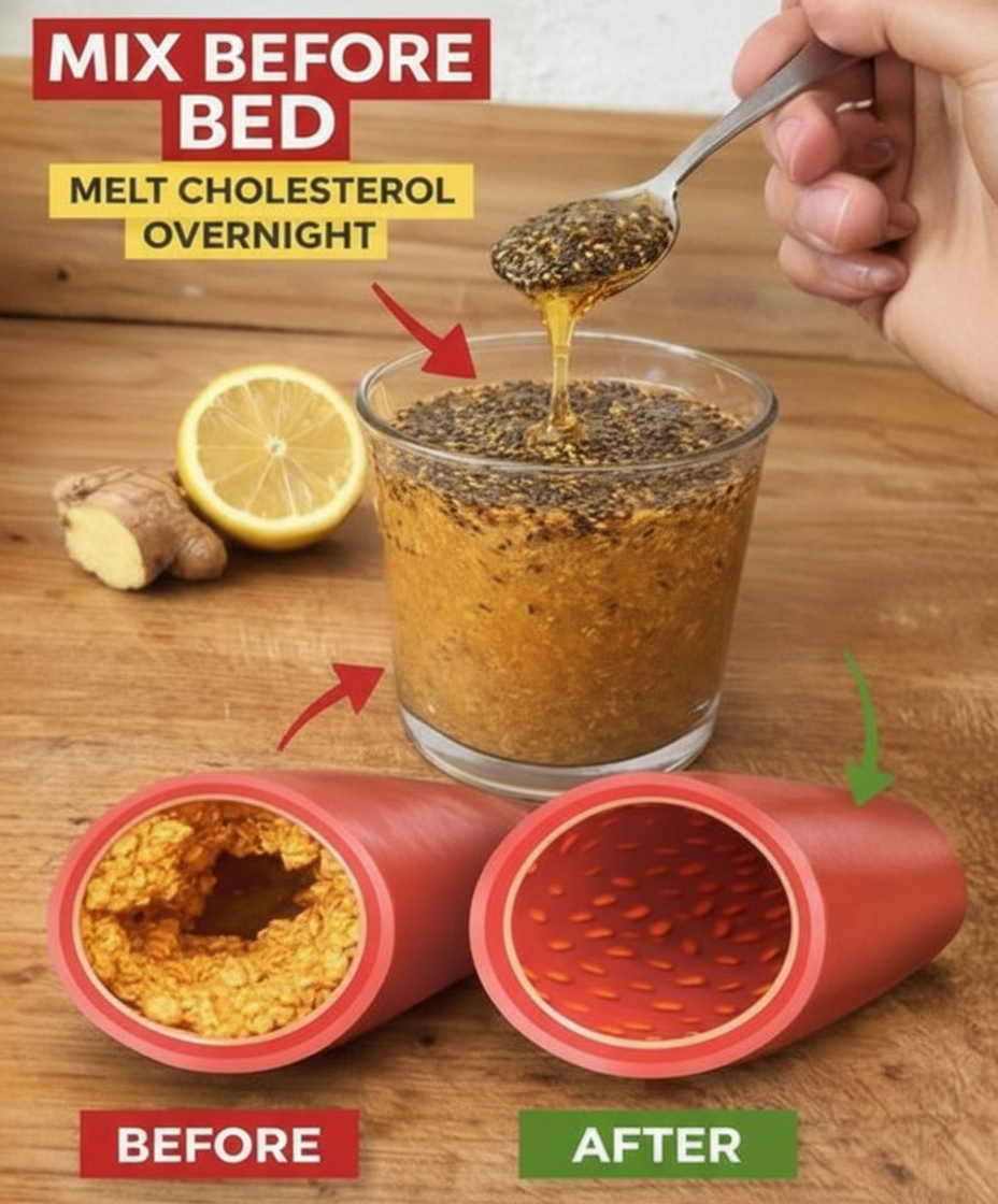 Evening Elixir: Harnessing 3 Kitchen Staples for Natural Cholesterol Support Before Bed