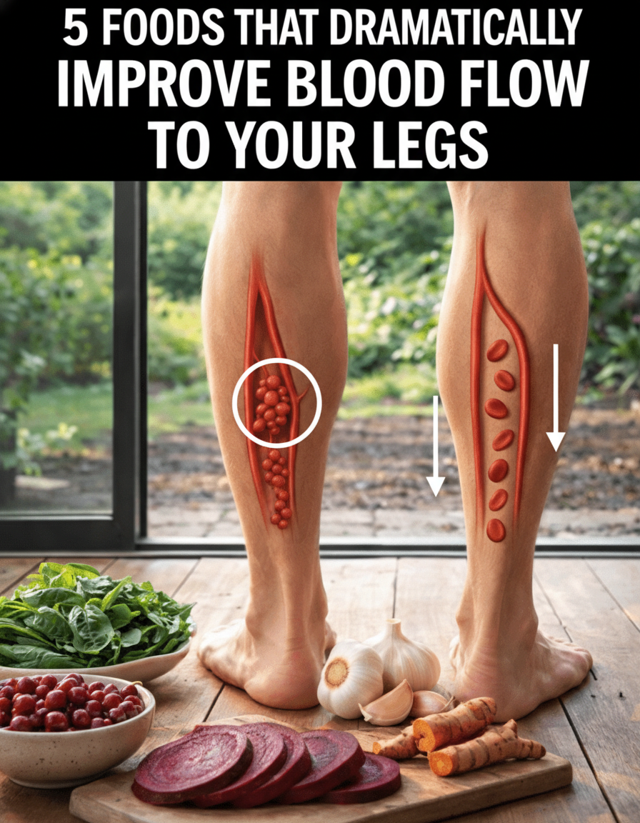 Boost Your Leg Circulation: 5 Natural Foods for Optimal Blood Flow