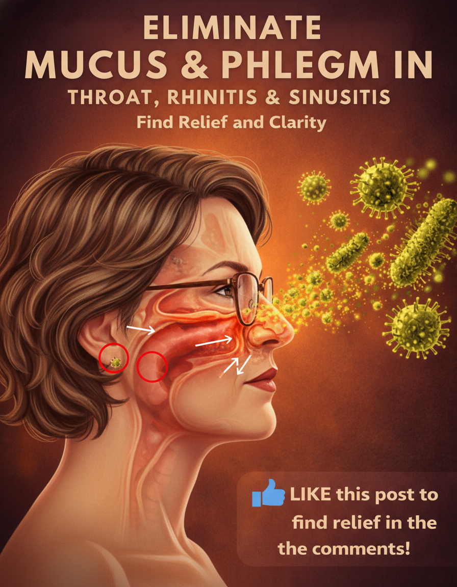 Breathe Easy: Natural Home Remedies to Clear Mucus, Phlegm, and Soothe Rhinitis