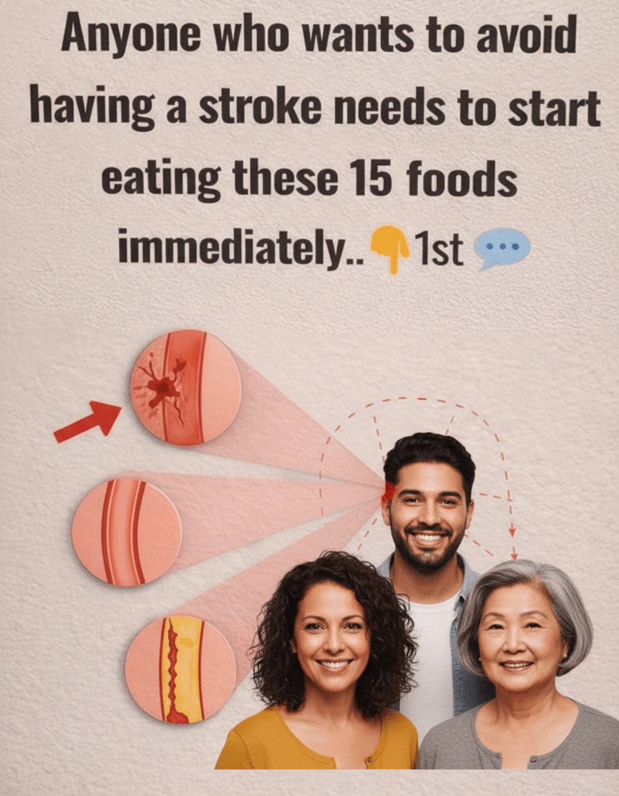 Fueling Wellness: 15 Foods to Support a Healthy Lifestyle and Minimize Stroke Risk Factors