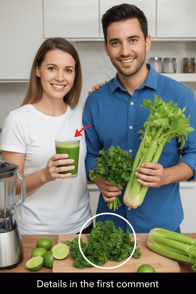 Unlock Natural Vitality: The Ultimate Parsley, Lime & Kale Smoothie for Daily Detox & Comfort
