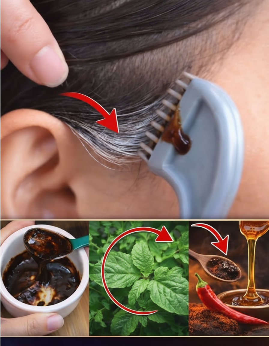 Unlocking Natural Hair Darkening: Peppermint, Honey, and Realistic Expectations for Gray Hair
