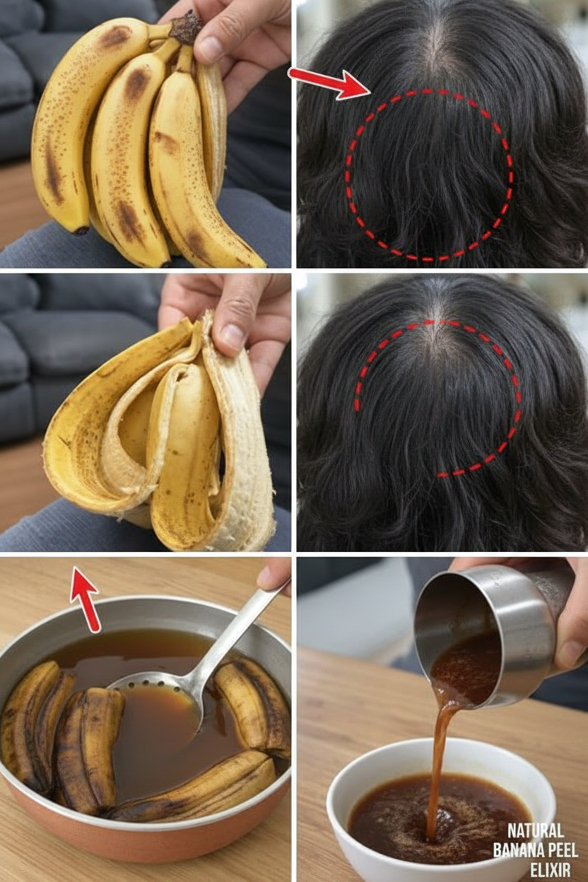 Beyond the Fruit: Do Banana Peels Hold the Secret to Longer, Shinier Hair?