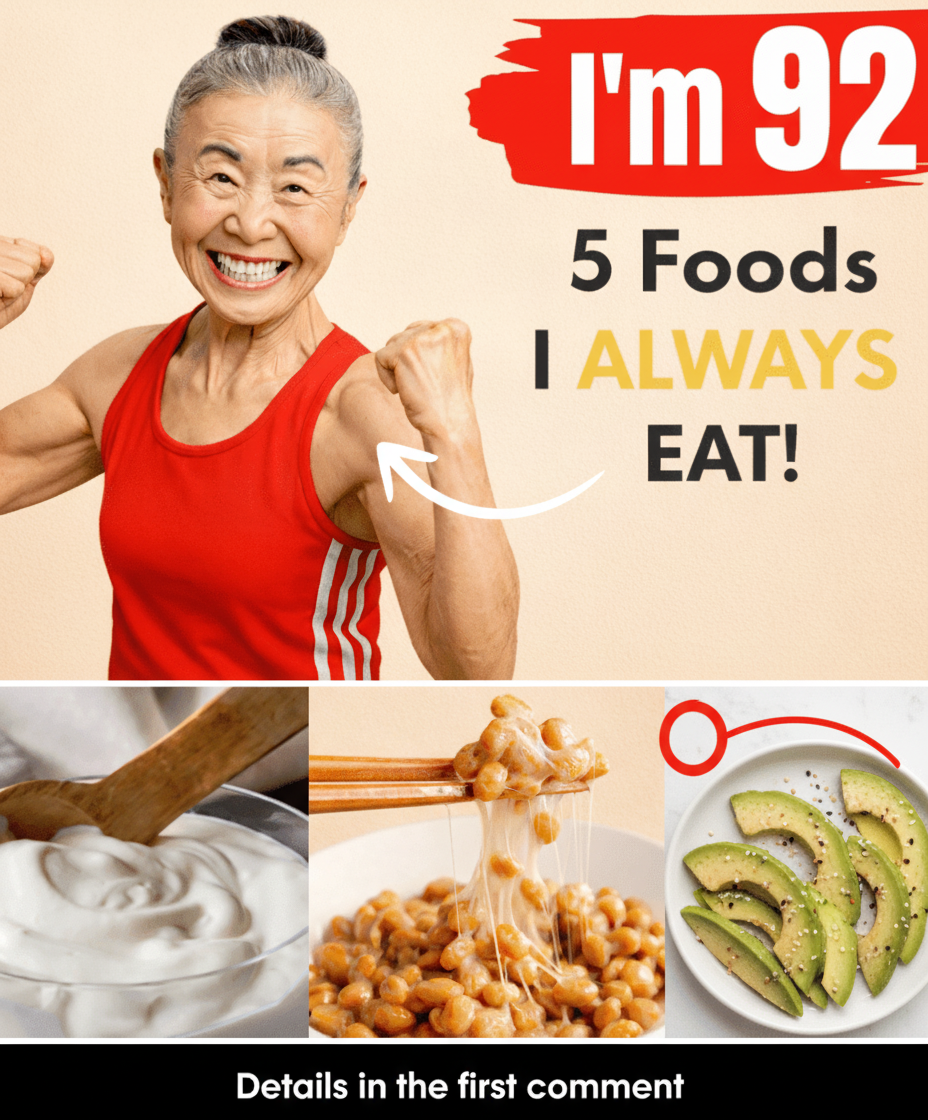 Unlocking Longevity: 5 Daily Foods from a 92-Year-Old Japanese Fitness Icon for Active Aging