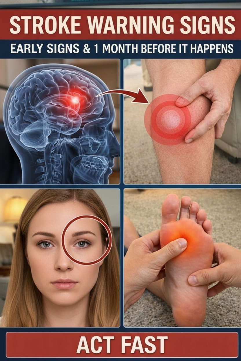 8 Subtle Stroke Warning Signs That May Emerge Weeks Before – Plus 9 Evidence-Based Strategies to Reduce Your Risk
