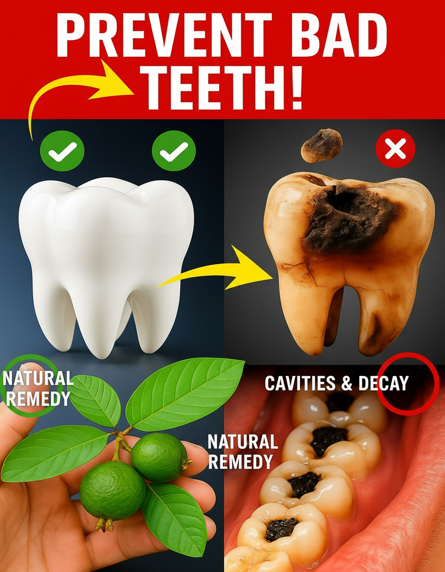The Guava Leaf Revolution: Naturally Reversing Tooth Decay & Reclaiming Your Smile Without a Drill