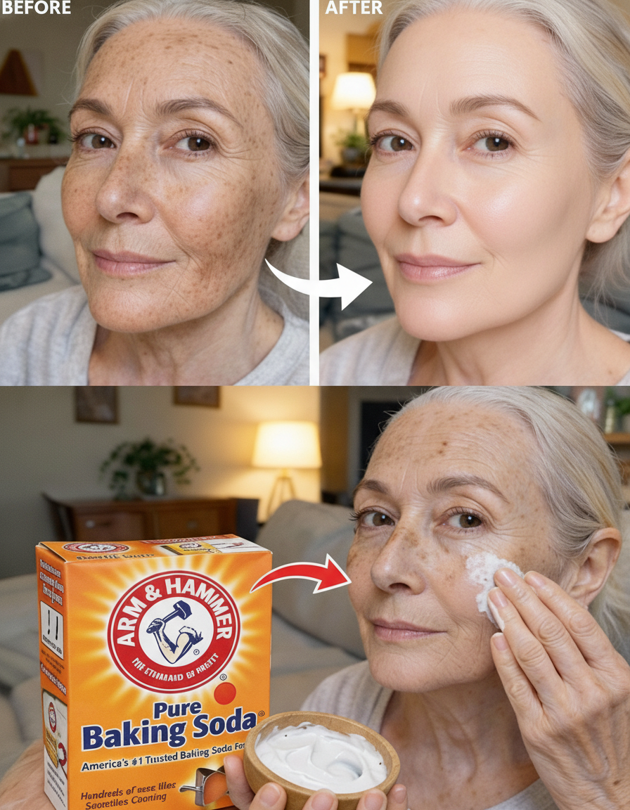 Revealing Brighter Skin: Exploring Baking Soda as a Gentle Exfoliant for Women Over 50