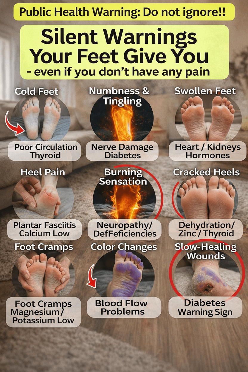 Unexplained Cold, Numbness, or Swelling in Your Feet? Don't Ignore These Critical Health Signals