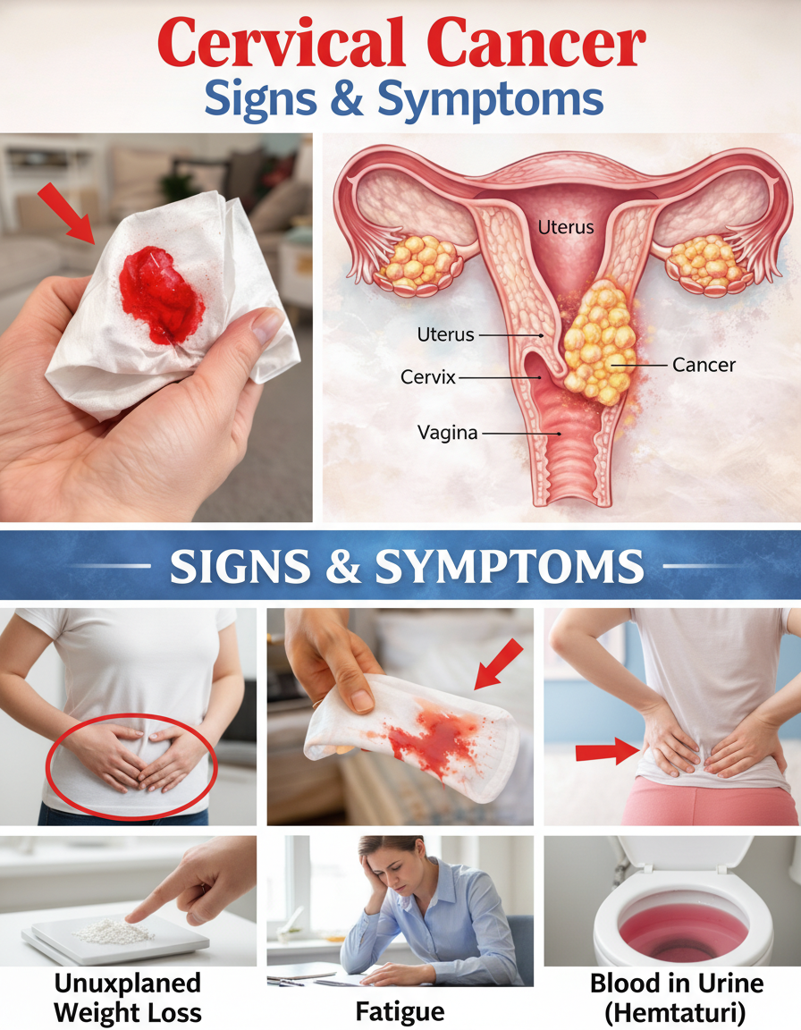 9 Crucial Early Signs of Cervical Cancer Women Shouldn't Overlook