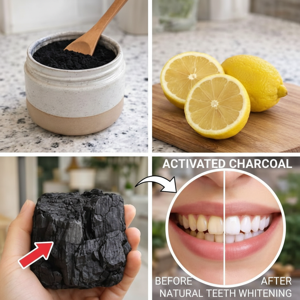Decoding Natural Teeth Whitening: A Mindful Approach to Charcoal and Lemon