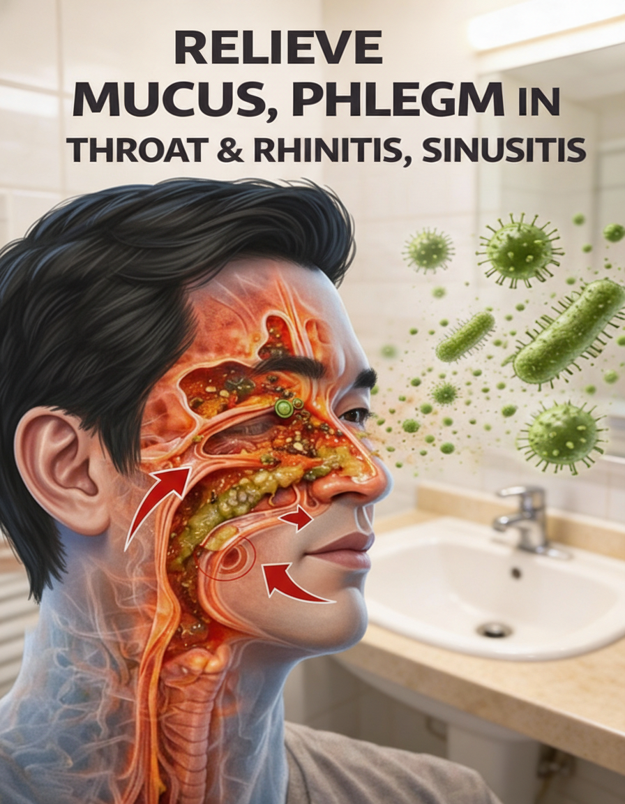 Breathe Easier: Effective Natural Strategies to Alleviate Excess Mucus, Phlegm, and Rhinitis Symptoms