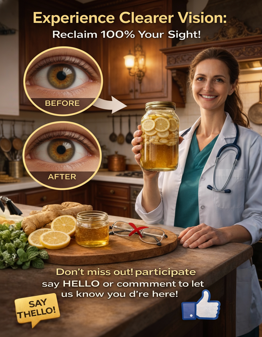 Nourish Your Eyes Naturally: Simple Lemon, Ginger, and Honey Elixir for Daily Comfort