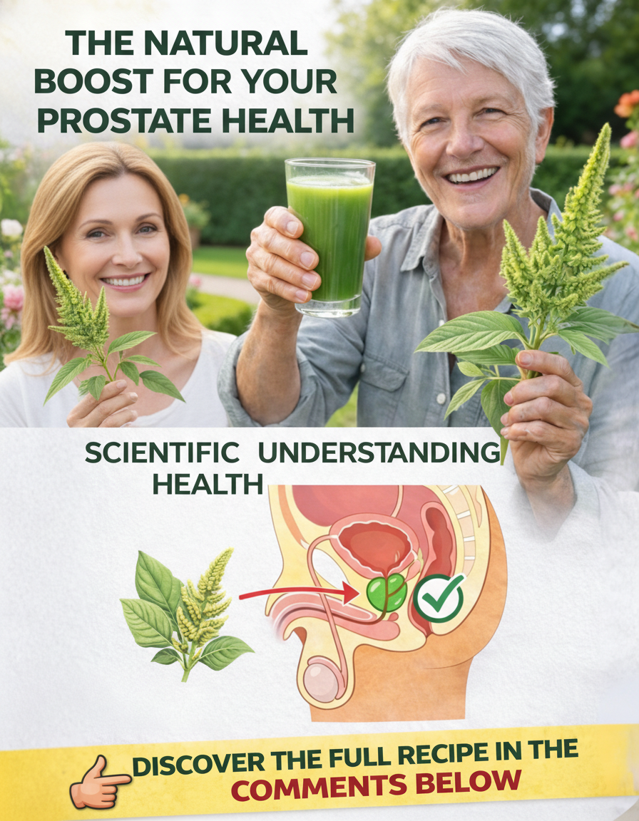 Embracing Natural Prostate Support: Amaranth Juice & Nettle Infusion for Men's Wellness
