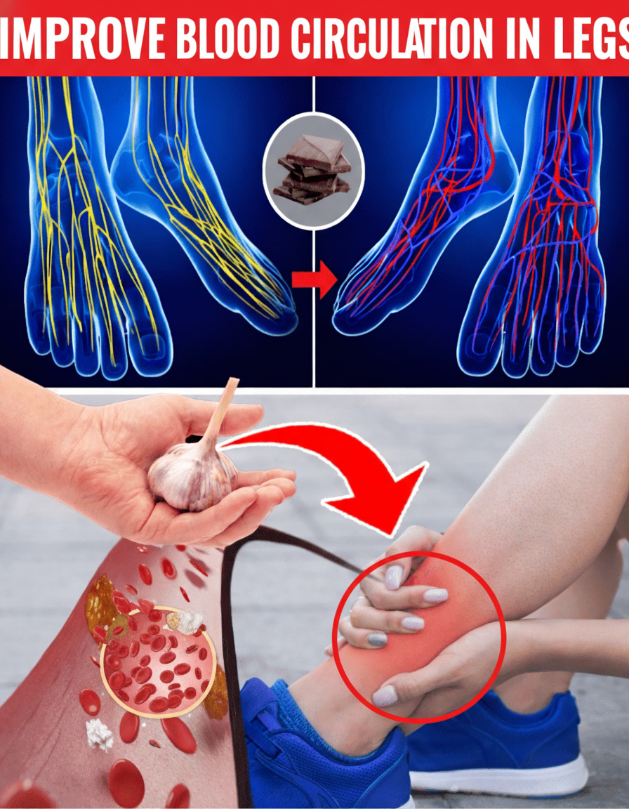 Boost Your Leg Circulation: 12 Nutrient-Rich Foods for Healthier Blood Flow