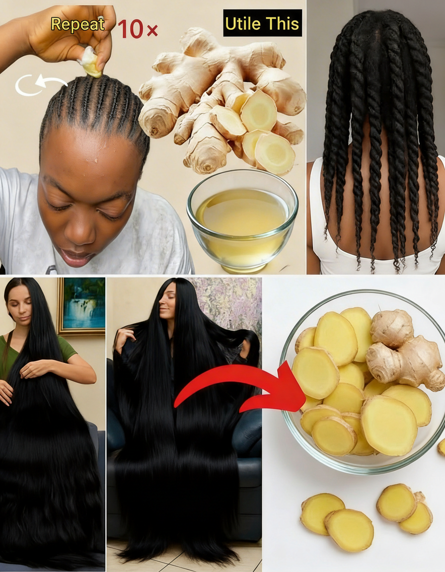 Unlock Fuller, Healthier Hair: The Twice-Weekly Ginger Ritual for Scalp Vitality and Growth