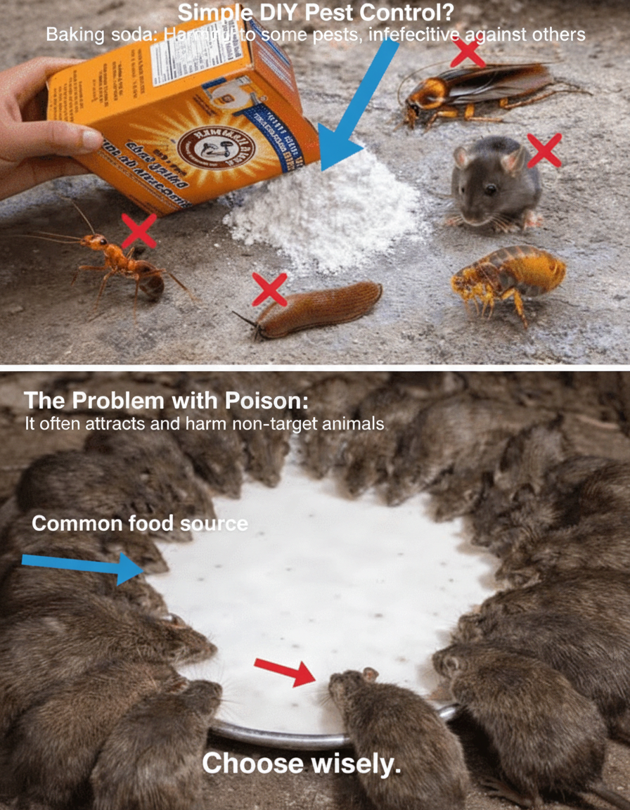 Baking Soda for Pest Control: A Safe and Natural Approach to Managing Roaches, Ants, and Mice