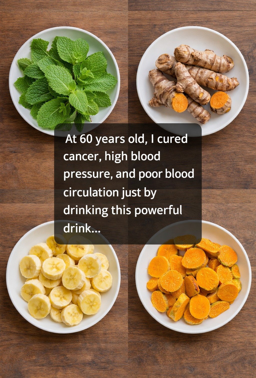 Revitalize Your Health at 60: The Transformative Power of My Banana Peel, Pennyroyal, and Turmeric Drink