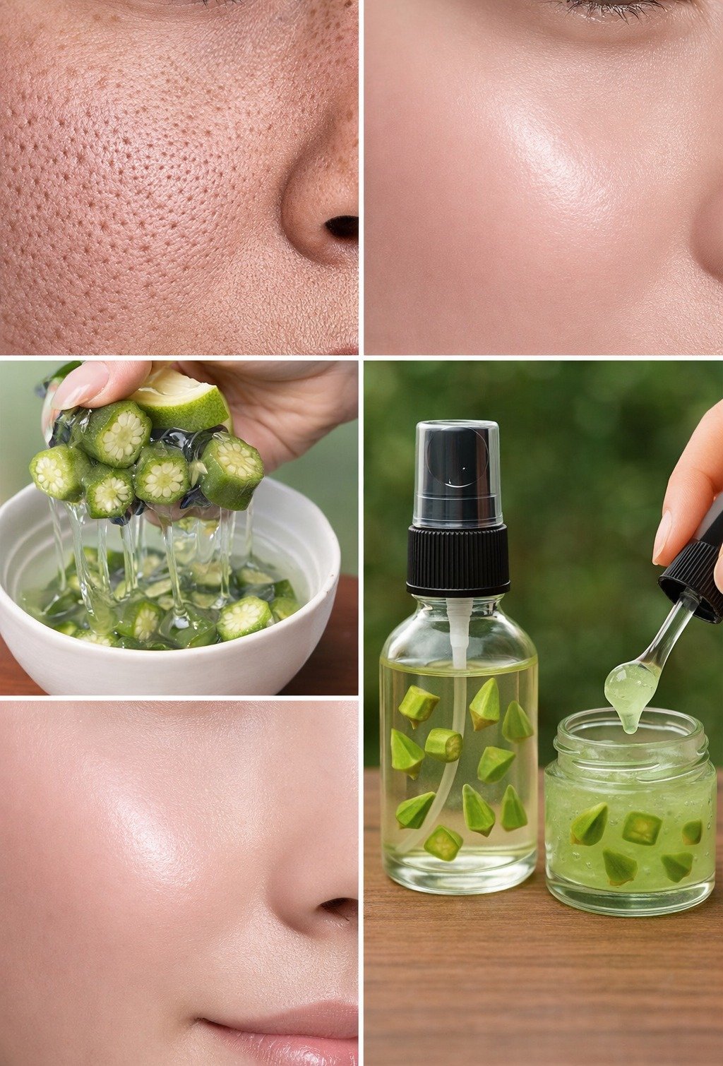 Achieve Smoother, Radiant Skin: The Okra Facial Spray for Visibly Tighter Pores