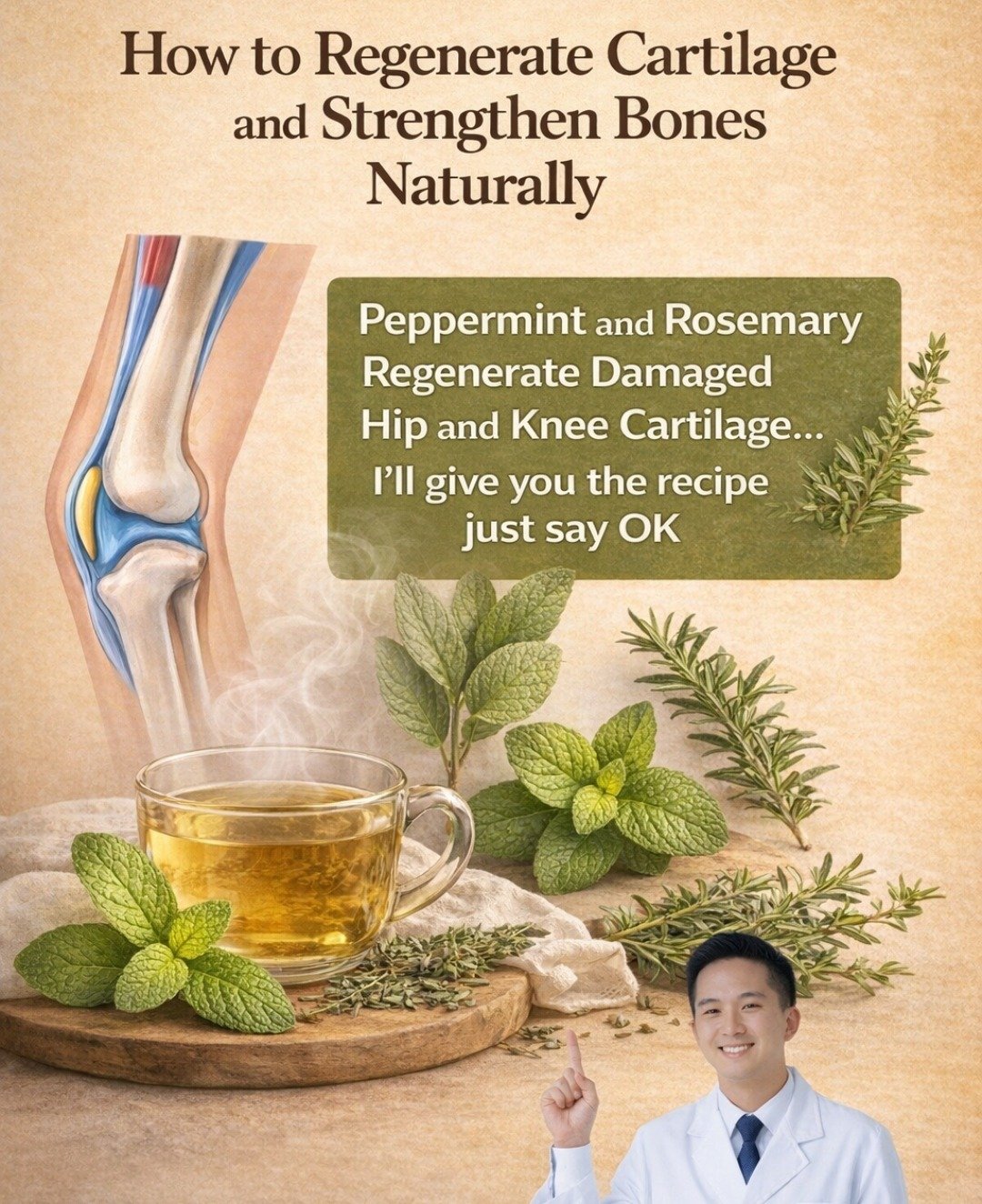 Enhancing Joint Health: The Natural Benefits of Mint and Rosemary Tea