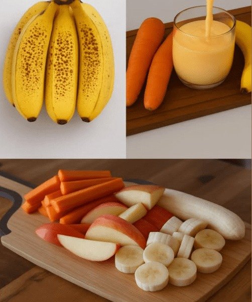 Elevate Your Day with This Effortless Carrot-Banana Juice