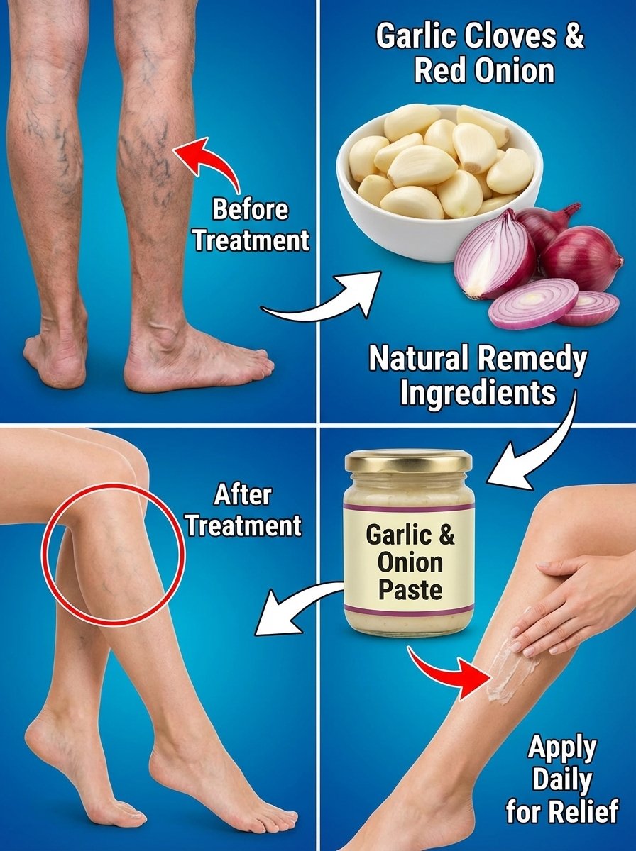 Revealed: The 2 POWERFUL Kitchen Hacks That Can Help Soothe Varicose Veins Naturally!