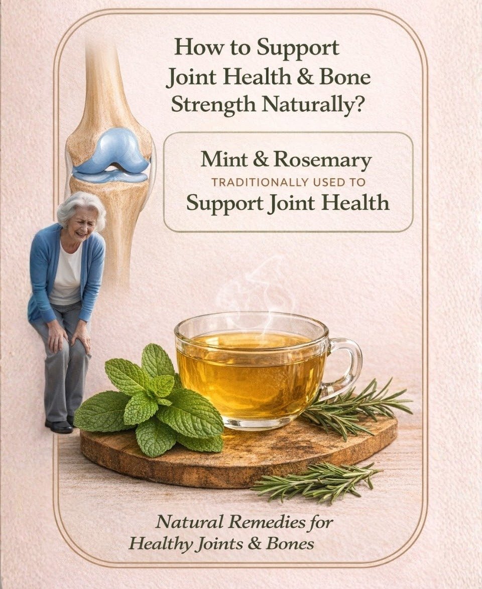 Mint and Rosemary Tea: A Soothing Natural Brew for Muscle and Joint Well-being