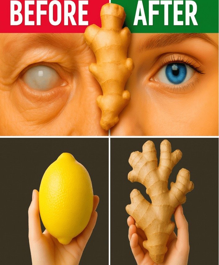 Lemon and Ginger for Eye Health: A Natural Approach and Expected Outcomes
