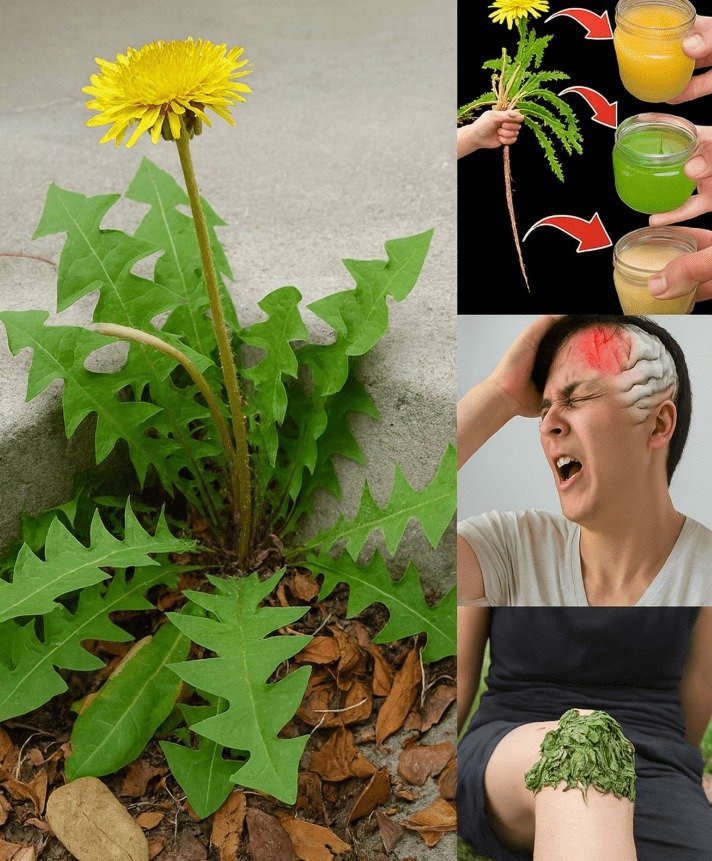 Unlocking Dandelion's Potential: Natural Support for Headaches, Joint Comfort, and Detoxification