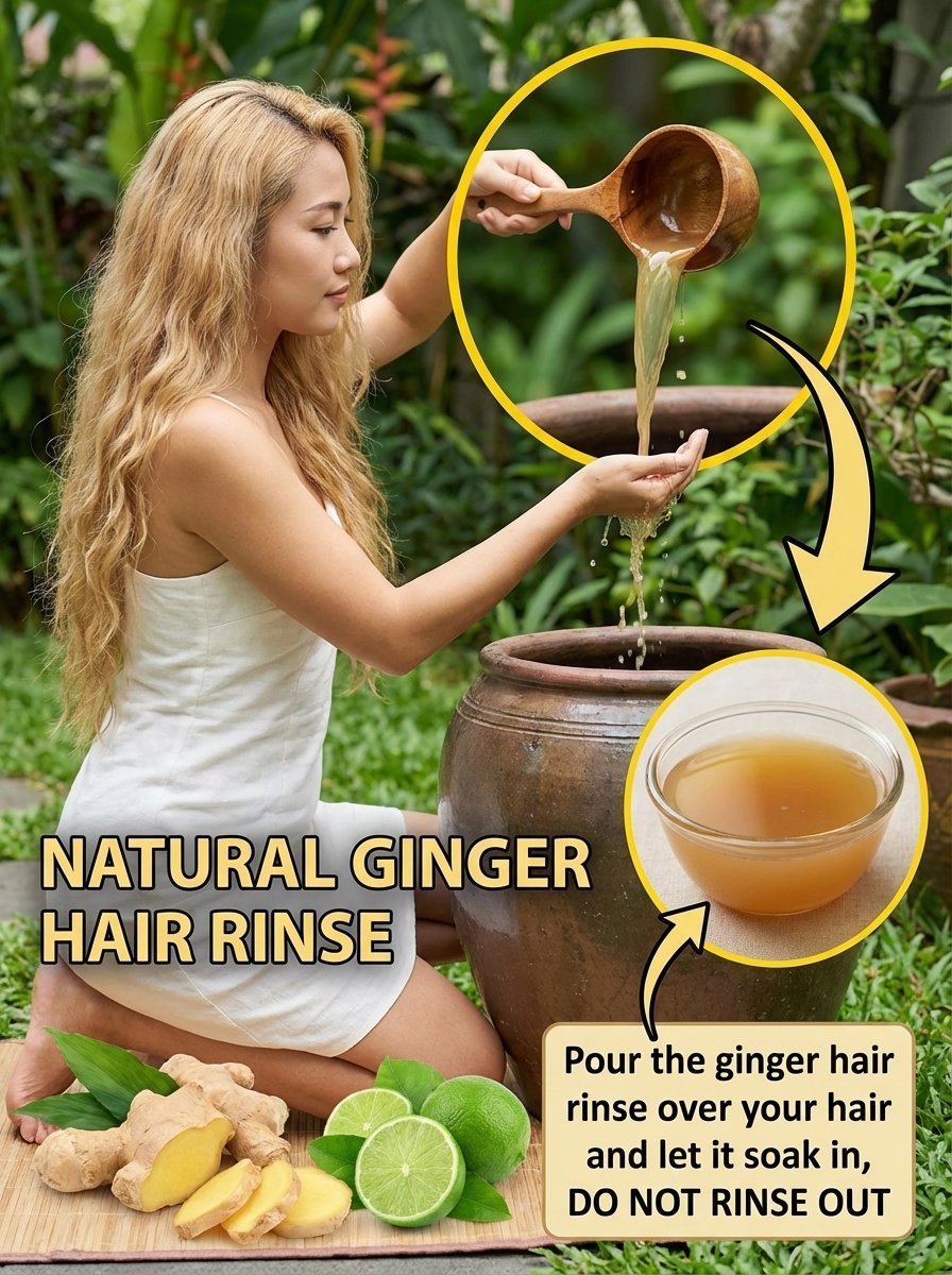 The 7-Day Ginger Hair Growth Secret You *MUST* Try: Unlock Thicker, Longer Strands (Twice Weekly!)
