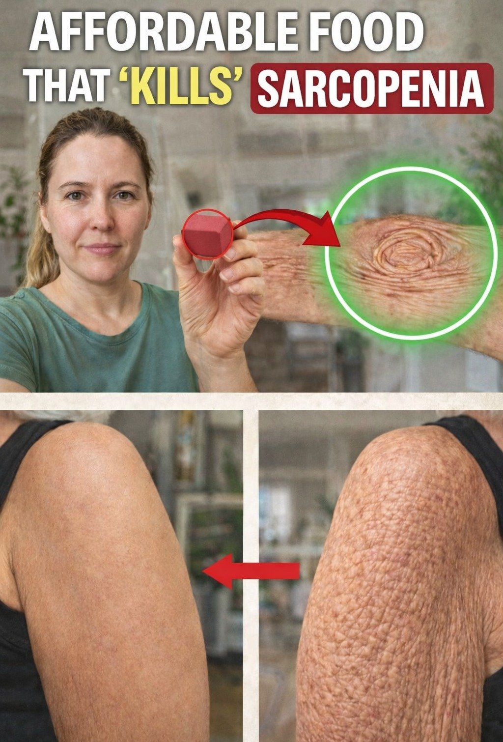 Nourishing Your Legs: Top Foods for Older Adults to Naturally Combat Sarcopenia