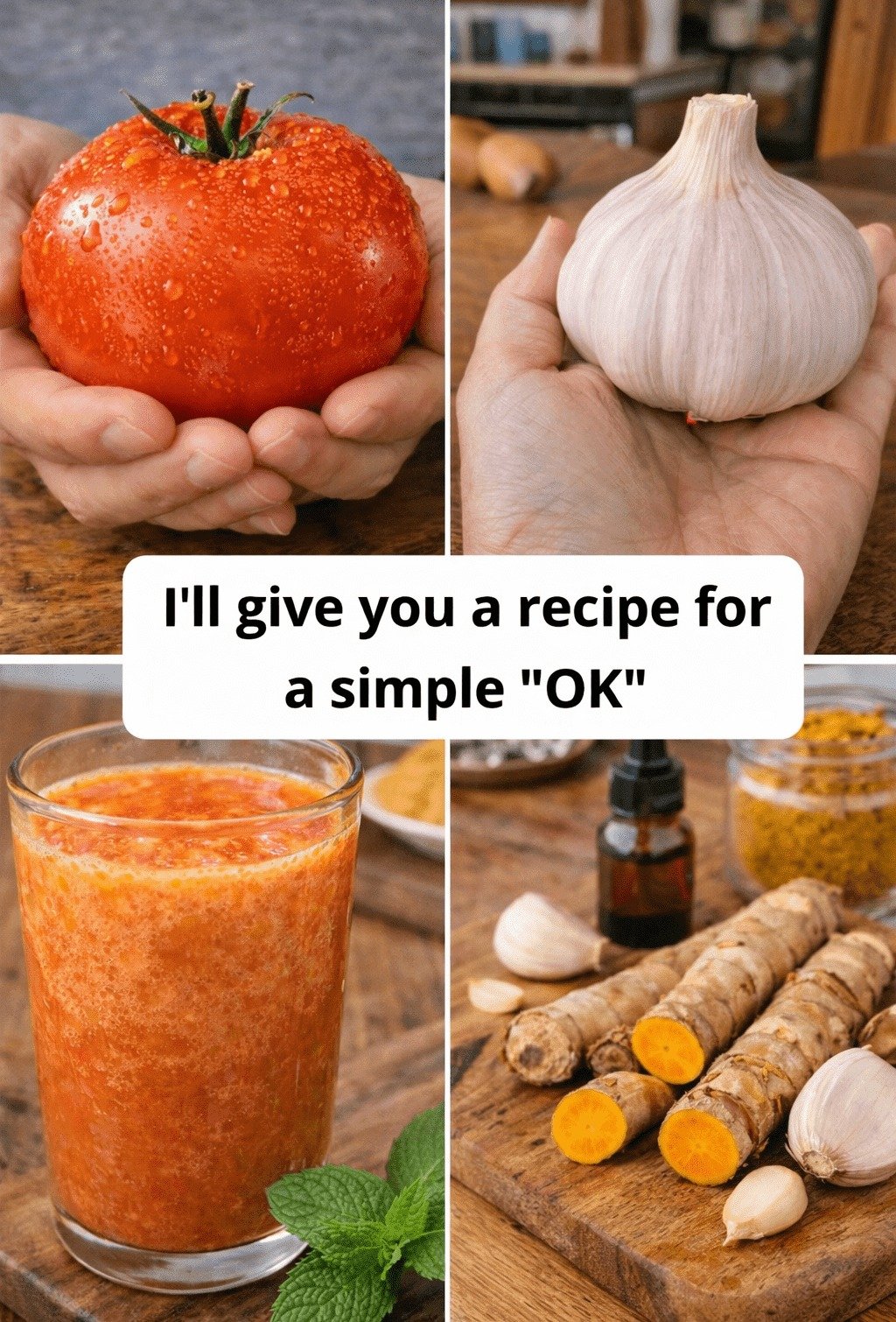 Enhancing Prostate Wellness After 40: A Revitalizing Tomato, Garlic, and Turmeric Smoothie