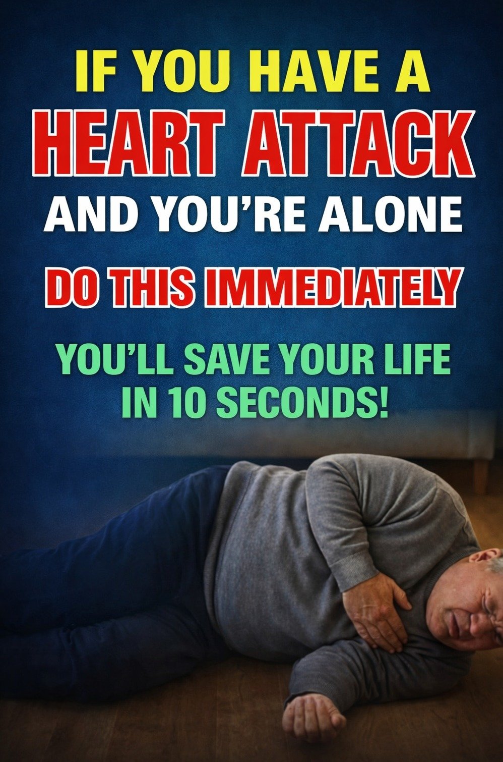 Heart Attack Alone? 5 IMMEDIATE Life-Saving Steps You MUST Know (Don't Click Away!)