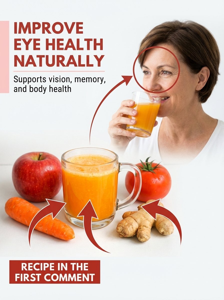Unlock Your Brain's Full Potential & Restore Crystal Clear Vision with THIS 4-Ingredient Drink!