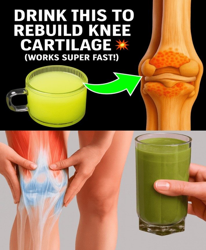 Seniors: Boost Knee Cartilage Naturally with This Simple Drink