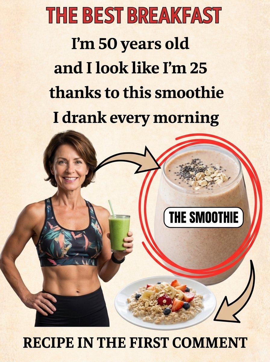 Unlock Your Youthful Glow: The Simple Daily Smoothie That Could Shave 20 Years Off Your Look!