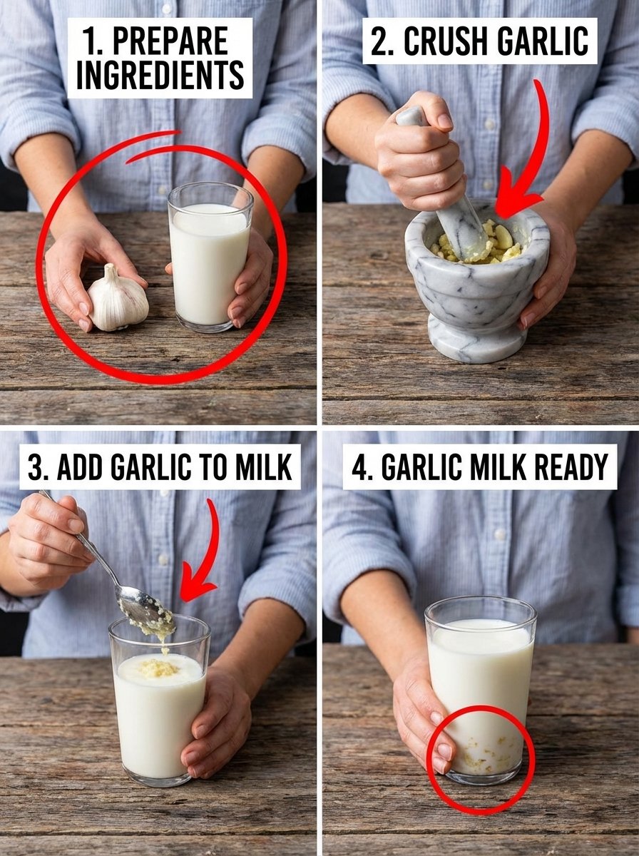 Unlock 5 Incredible Health Secrets: Drink Garlic Milk Tonight and You'll Thank Me Later!