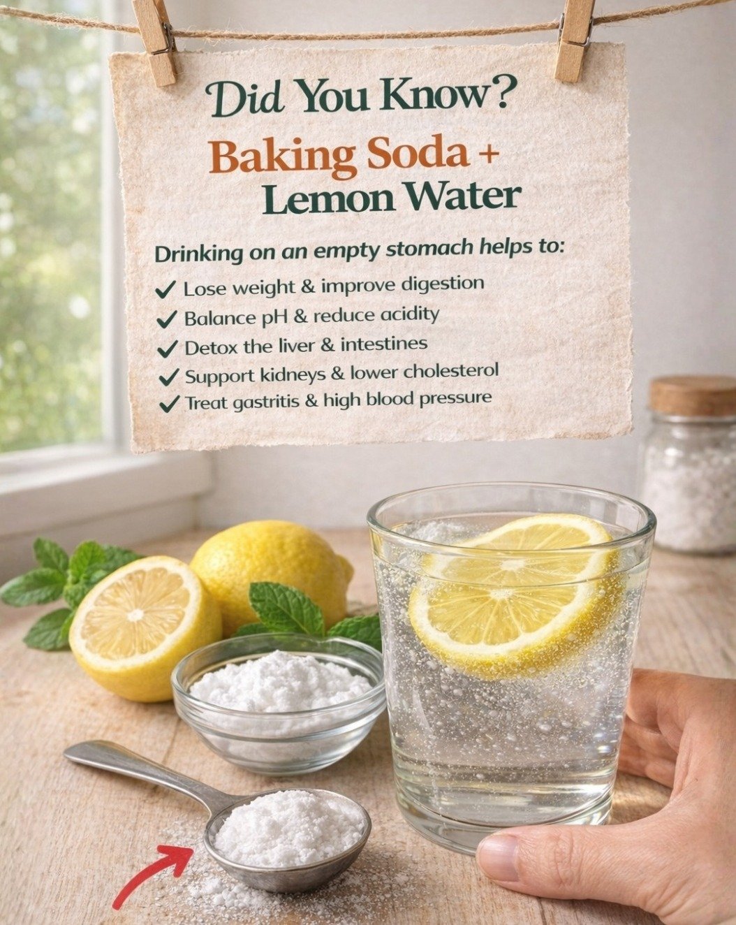 The Morning Elixir No One Tells You About: What Happens When You Drink Baking Soda & Lemon Water Daily?